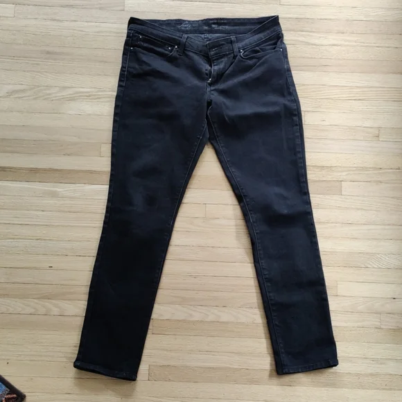 Levi's Women's Demi Curve Skinny Jeans - Black - Picture 1 of 7